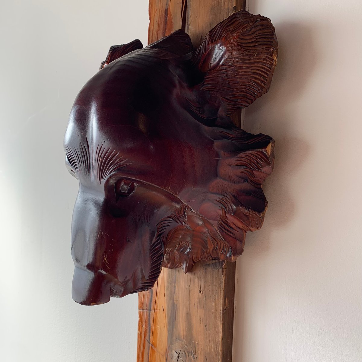 希少 木彫り熊 顔 木彫り熊 顔 北海道 | MILMOUNTAIN STORE