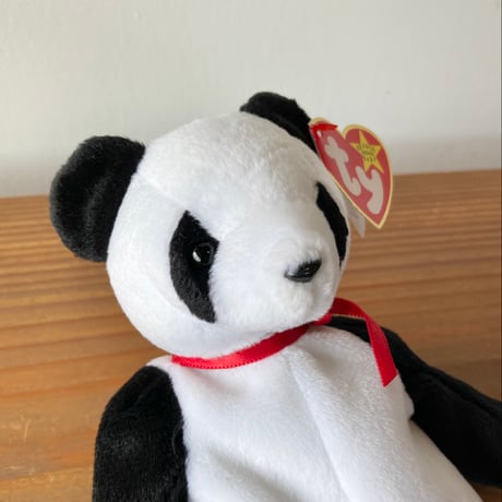 ty Beanie Babies "Fortune" パンダ ぬいぐるみ 1998年