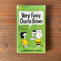 PEANUTS BOOK [VERY FUNNY,CHARLIE BROWN] ヴィンテージ ピーナッツコミック ペーパーバック／CHARLES M. SCHULZ ①