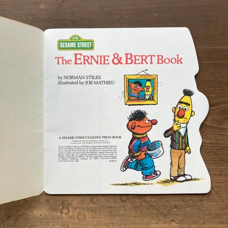 SESAME STREET The ERNIE＆BERT BOOK セサミストリート