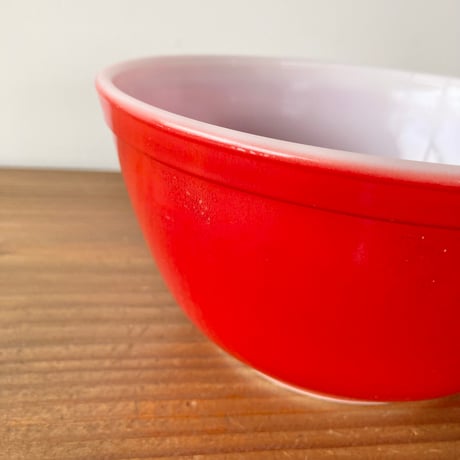 PYREX オールド パイレックス ミキシングボウル M／レッド