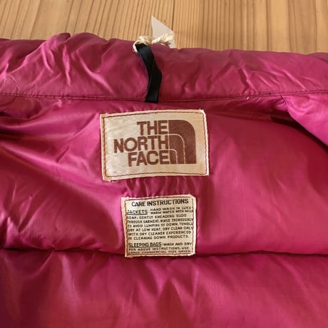 THE NORTH FACE 茶タグ ダウンベスト パープル