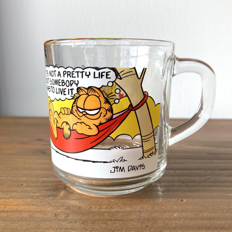 GARFIELD McDonald's ガーフィールド マクドナルド ガラスマグ Anchor
