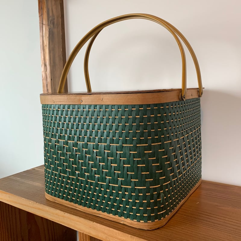 Hawkeye BURLINGTON BASKET CO. 1960年代 トールペイント ピク