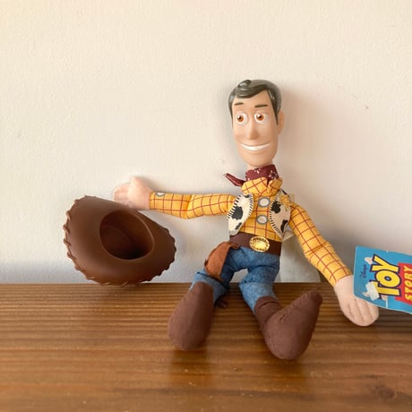 Disney TOY STORY WOODY トイストーリー ウッディ ドール ぬいぐるみ THINKWAY TOYS