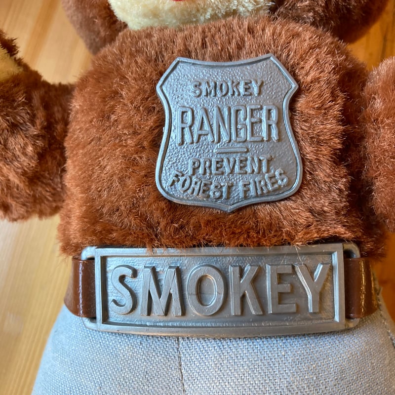 SMOKEY BEAR スモーキーベア ぬいぐるみ IDEAL 1960s | MILMOUN