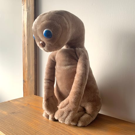 E.T. ぬいぐるみ blue eye BIG SIZE 1982年 青目 初期 ヴィンテージ  KAMAR SHOWTIME 1982 vintage