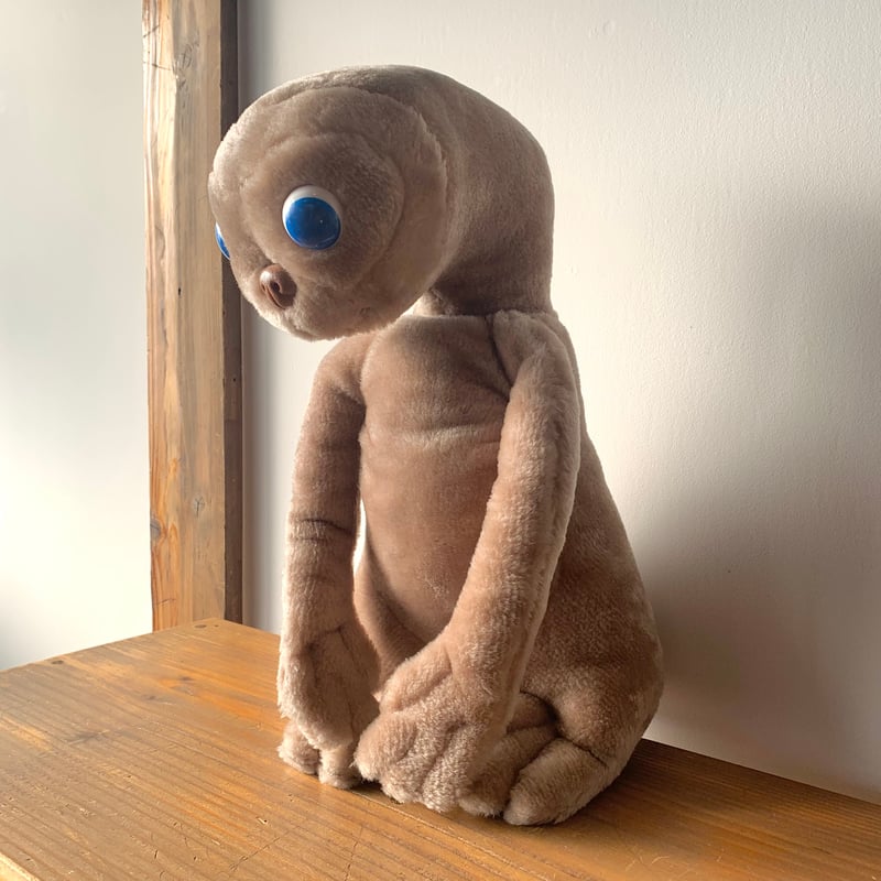 E.T. ぬいぐるみ blue eye BIG SIZE 1982年 青目 初期 ヴィンテージ