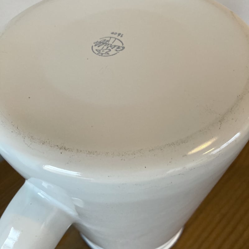 ホーロー風呂giraffe印 Giraffeキリン印ホーローケトル 2.7ℓ／ホワイト×ネイビー
