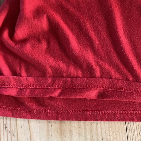VINTAGE Mickey ミッキー S/S TEE／レッド FLORIDA TEAM 1970～1980s