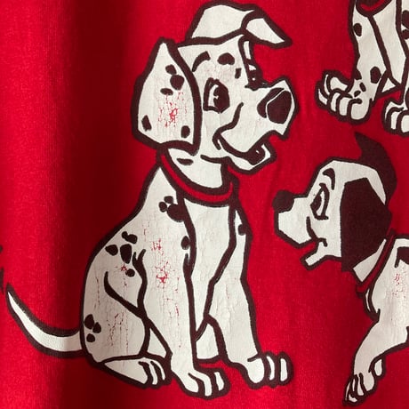 101 DALMATIANS 101匹わんちゃん S/S TEE U.S.A. 1980～1990s