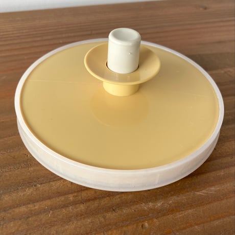 ヴィンテージ タッパーウェア TUPPER WARE MADE IN JAPAN／アイボリー･イエロー B