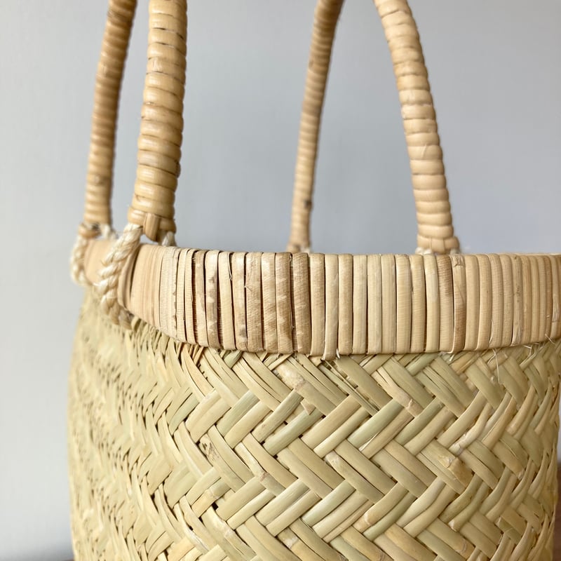 鳥越竹細工 竹籠 鈴竹 岩手 竹かご 天然木 手作り 古民具 竹細工