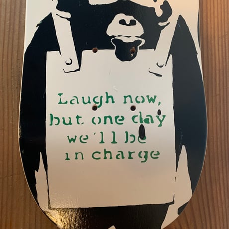 banksy skateboard 2020 JAPAN TOUR keep it real Laugh now. バンクシー ジャパンツアー 数量限定 未使用
