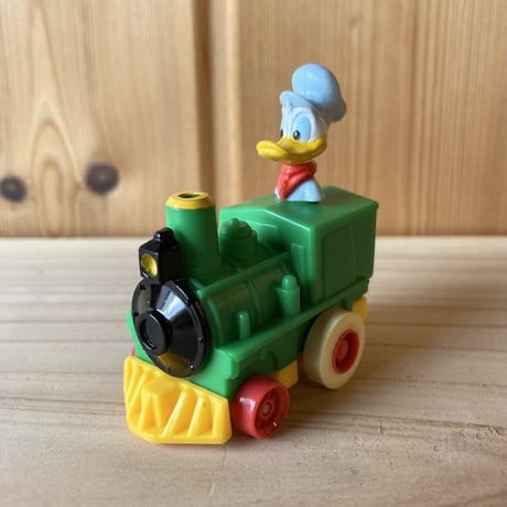 McDonald's マクドナルド ハッピーミールトイ MICKEY'S BIRTHDAY LAND 1988年／DONALD'S LOCOMOTIVE