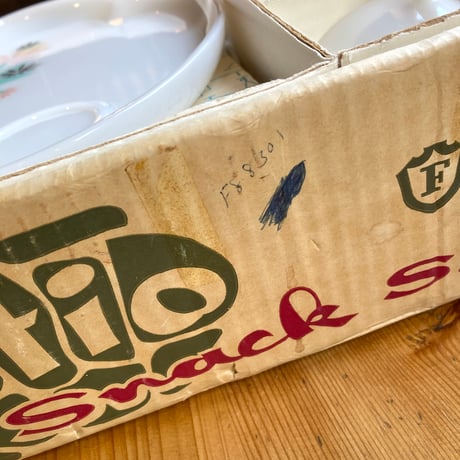 FEDERAL Patio Snack Set フェデラル パティオ スナックセット 箱入り 1950～1960s