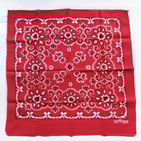 ヴィンテージ バンダナ レッド エレファントブランド 1960s／32