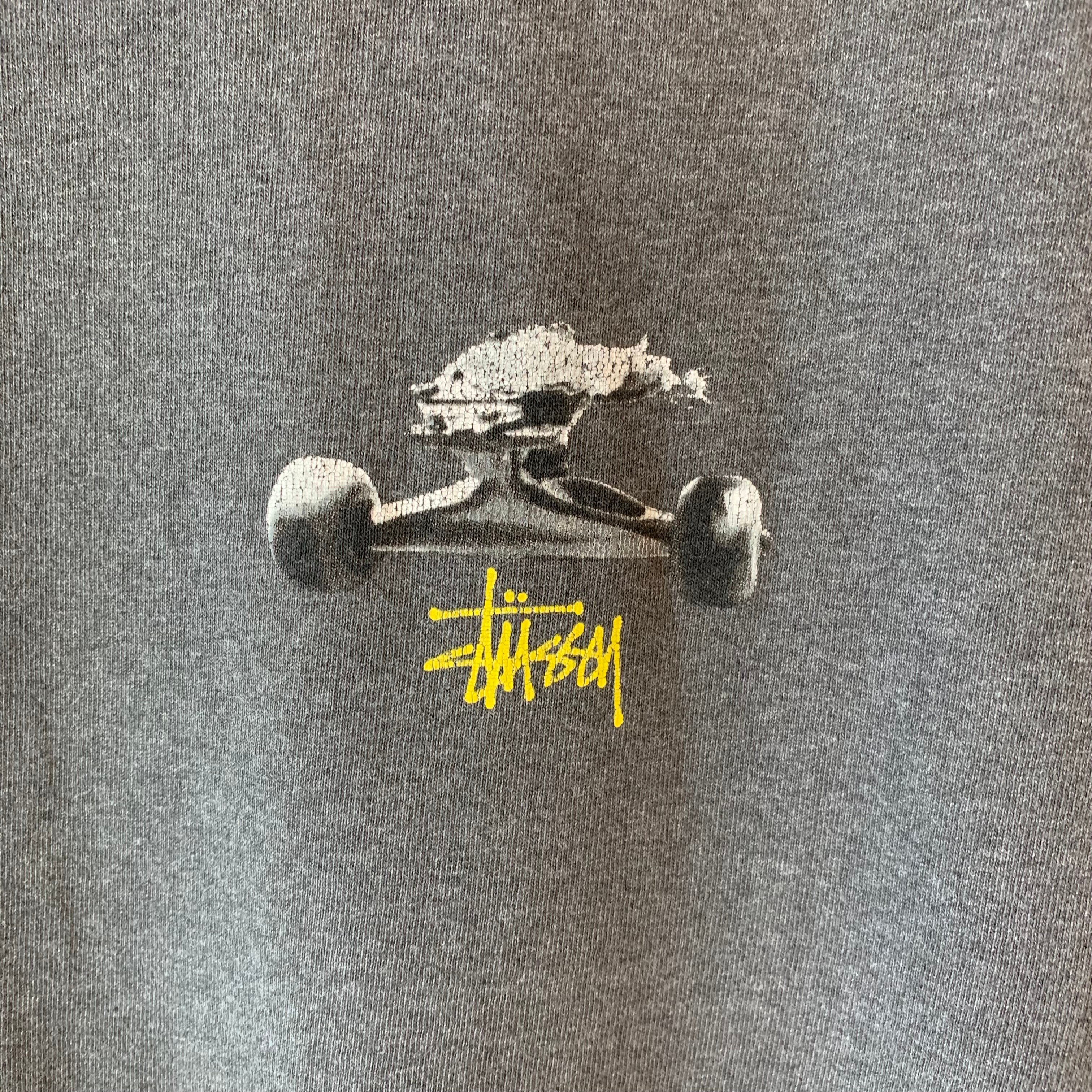 STUSSY 1990s SK8 紺タグ S/S TEE L OLD STUSSY made