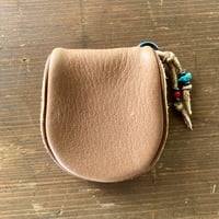 SunKu ディアレザー コインパース／ブラウン