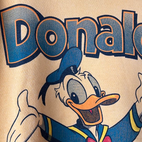 Disney DONALD DUCK ドナルドダック スウェット MADE IN U.S.A. 1990s
