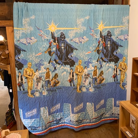 STAR WARS 1979 THE EMPIRE STRIKES BACK スターウォーズ 1979年 キルティング マルチカバー VINTAGE