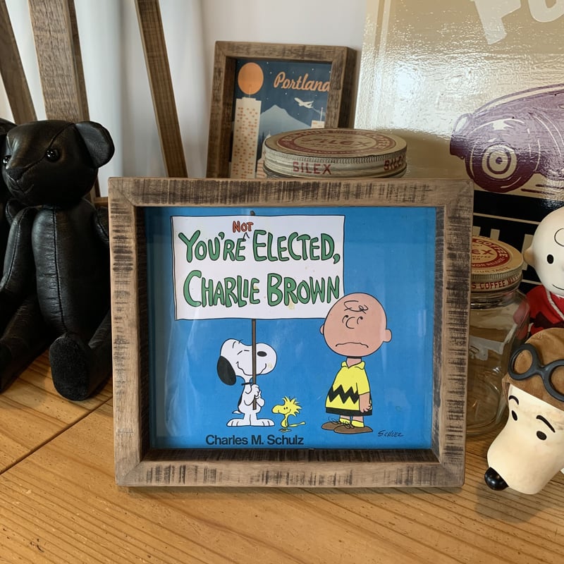 WOOD LIFE SERVICE no.9 snoopy peanuts オールドウッドフレ