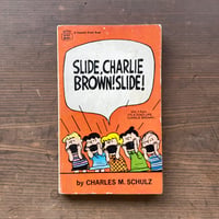 PEANUTS BOOK [SLIDE,CHARLIE BROWN! SLIDE!] ヴィンテージ ピーナッツコミック ペーパーバック／CHARLES M. SCHULZ