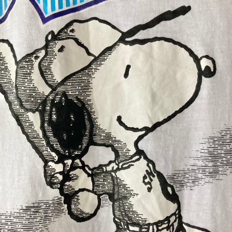 PEANUTS SNOOPY THE WORLD FAMOUS SUPERBEAGLE スヌーピー S/S TEE 1990s