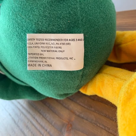PLUCKY DACK 1993 Warner Bros.,Inc. Tiny Toon プラッキーダック スティーブン スピルバーグ vintage