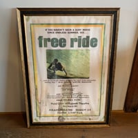 free ride サーフムービー SURF MOVIE シルクスクリーンポスター vintage