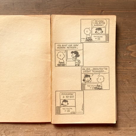 PEANUTS BOOK [YOU’RE NOT FOR REAL,SNOOPY] ヴィンテージ ピーナッツコミック ペーパーバック／CHARLES M. SCHULZ
