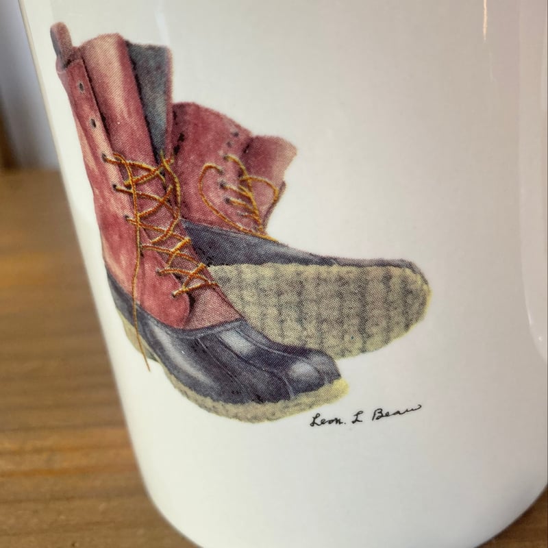 L.L.Bean Winter Lodge マグ 4コセット 箱入り（そり・ブーツ