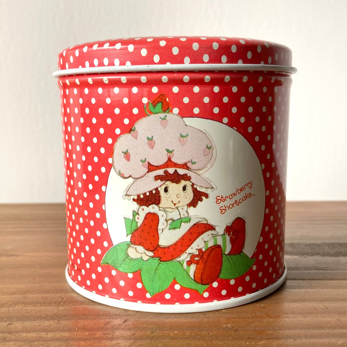 海外輸入品 廃盤 strawberry shortcake ストロベリーショート Strawberry Shortcake ストロベリーショートケーキ ティン缶