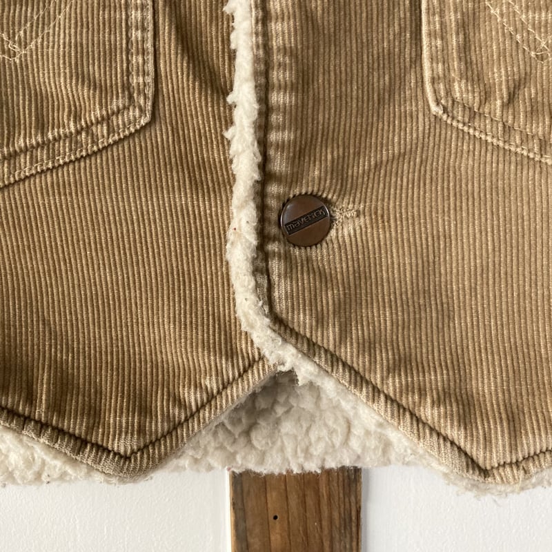 80s USA製 Wrangler コーデュロイボアベスト Wrangler ラングラー コーデュロイボアベスト 1970s | MILMOUNTAIN