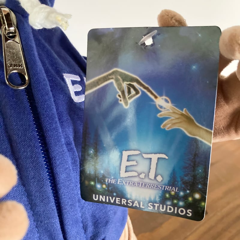 E.T.ぬいぐるみ 青パーカ UNIVERSAL STUDIOS 紙タグつき | MILMOU E.T.ぬいぐるみ 青パーカ UNIVERSAL STUDIOS 紙タグつき | MILMOU