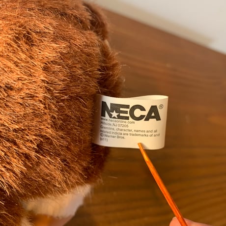 GIZMO GREMLINS PLUSH DOLL NECA ギズモ グレムリンズ vintage NOS デッドストック ぬいぐるみ
