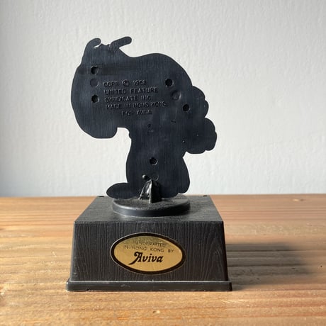 AVIVA SNOOPY スヌーピー メッセージトロフィー 1970～1980s／I’m in the mood for LOVE