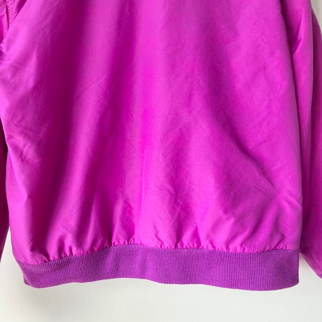 L.L.Bean エルエルビーン 極美品 1980s Warm-up Jacket made in USA  パープルピンク 総柄 カタディン 山タグ  ウォームアップジャケット VINTAGE