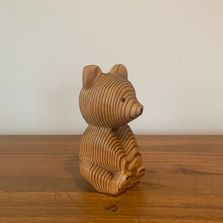 熊ボッコ 北海道 木彫り熊 大 HOKKAIDO JAPAN BEAR VINTAGE