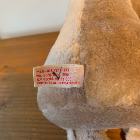 E.T. ぬいぐるみ③ blue eye  1982年 青目 初期 ヴィンテージ KAMAR SHOWTIME 1982 vintage