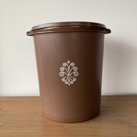 ヴィンテージ タッパーウェア TUPPER WARE MADE IN JAPAN／ブラウン
