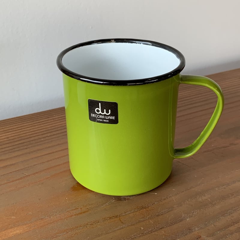 DECORA WARE ホーローマグカップ 緑 | MILMOUNTAIN STORE