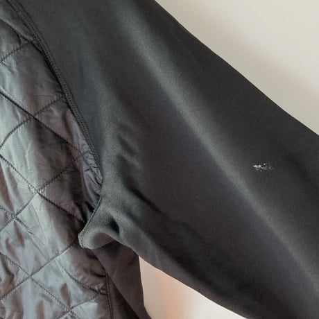 Marmot フリース キルティング ジャケット WOMENS-L 1990s／ブラック×ピンク
