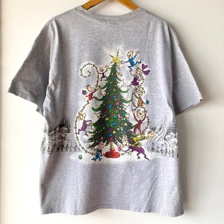 Dr.Seuss Grinch & Max ドクター・スース グリンチのクリスマス S/S Tee 2001年