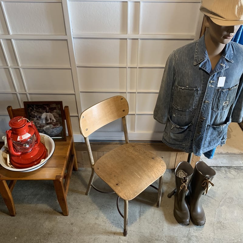 スクールチェア イングランド UK 椅子 1950年代 | MILMOUNTAIN STORE