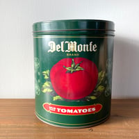 DELMONTE TOMATOES デルモンテ トマト ティン缶 1980s