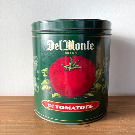 DELMONTE TOMATOES デルモンテ トマト ティン缶 1980s