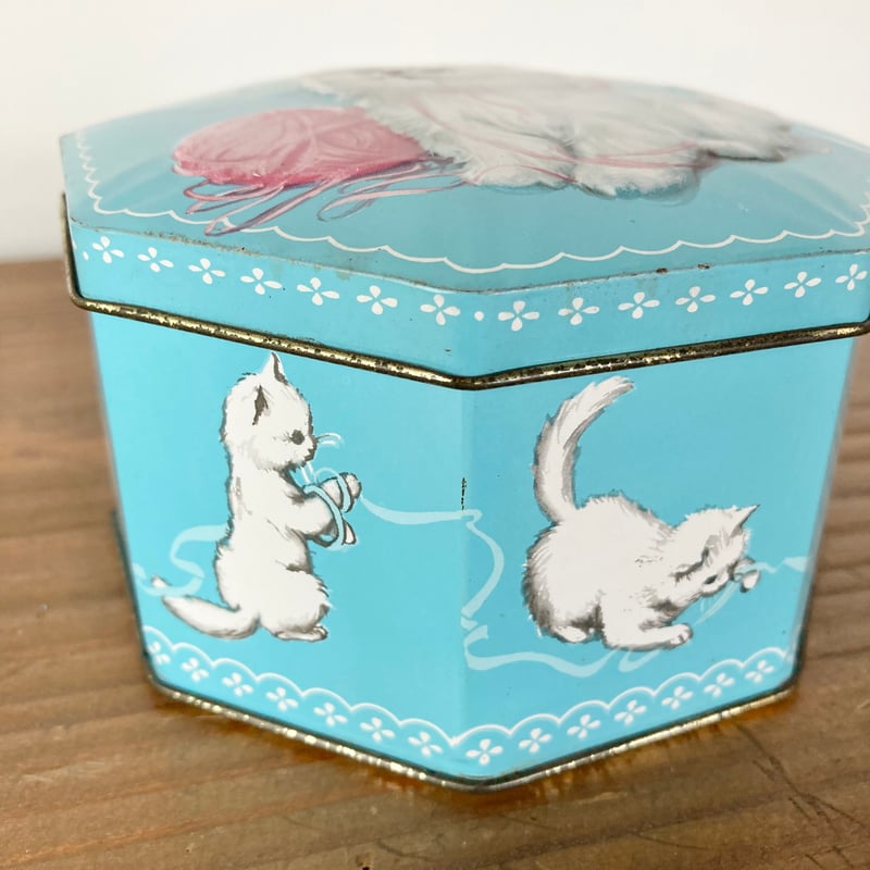 猫 ヴィンテージ ティン缶 | MILMOUNTAIN STORE