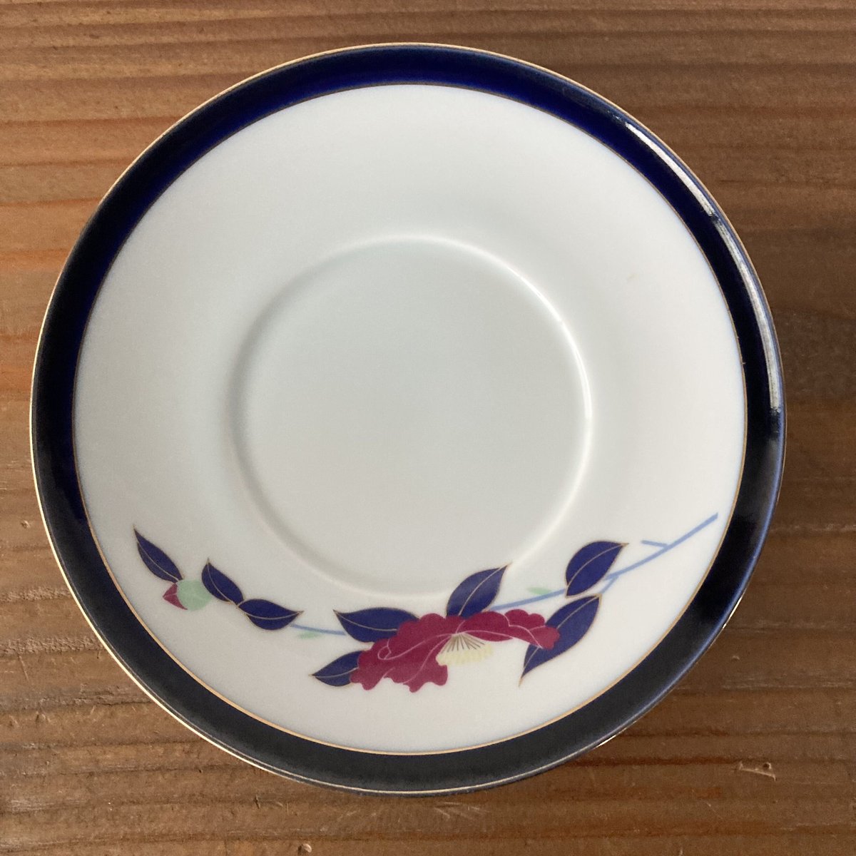 香蘭社 山茶花 カップ&ソーサー 2客セット 1980~1990s 香蘭社 山茶花 カップ&ソーサー 2客セット 1980~1990s