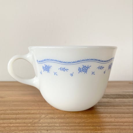 PYREX オールドパイレックス カップ／Morning Blue モーニングブルー
